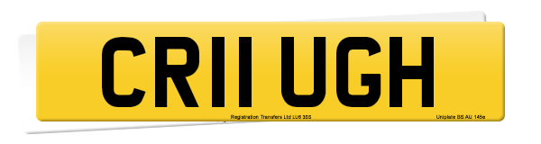 Registration number CR11 UGH